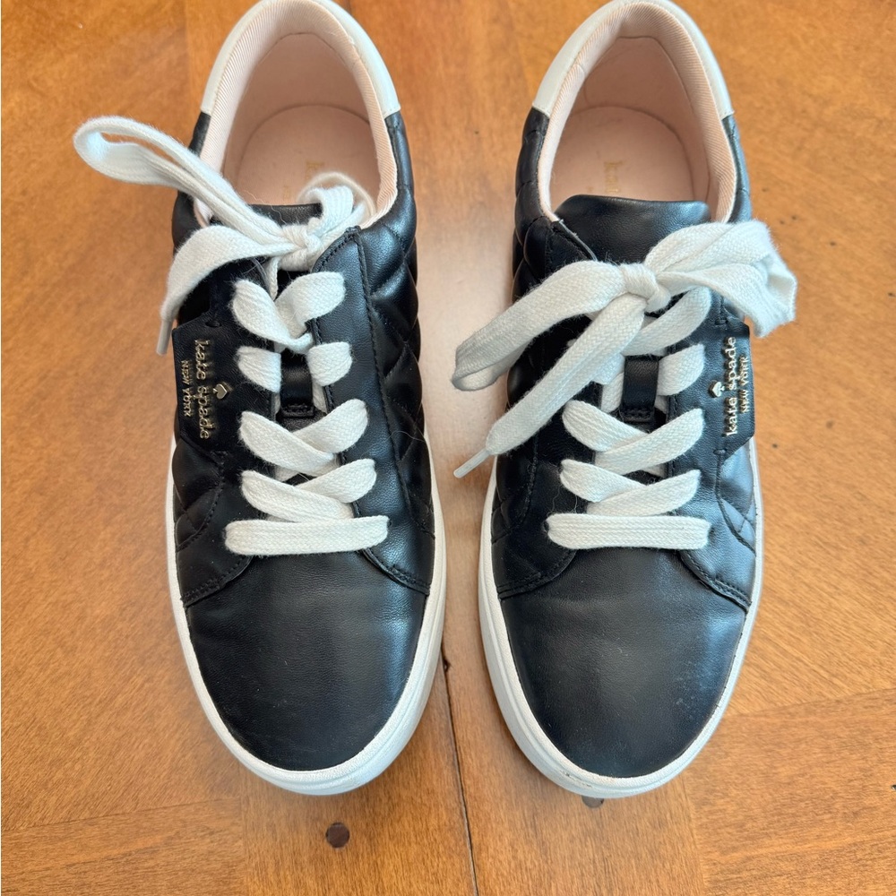Kate Spade Black Leather Shoes